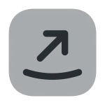 Send Sqaure 2 SVG Icon